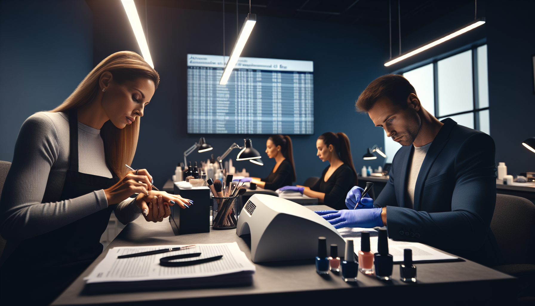 Advanced Certificate in Nail Enhancements (Acrylic & Gel)